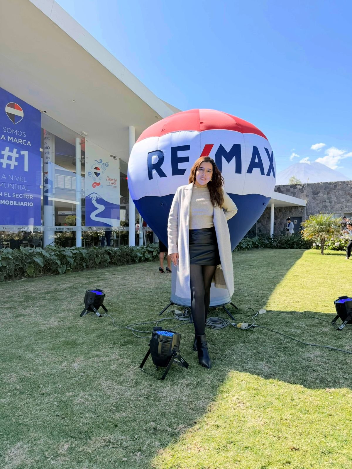Gianella Aponte en Convención RE/MAX